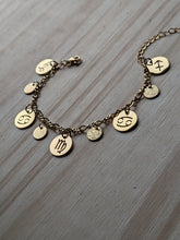 Charger l'image dans la galerie, Bracelet signes astrologiques personnalisable