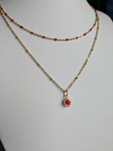 Charger l'image dans la galerie, Collier double coloré - acier inoxydable