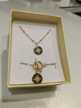 Charger l'image dans la galerie, Coffret parure étoile- acier inoxydable