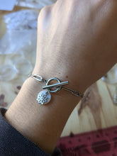 Charger l'image dans la galerie, Bracelet personnalisable fermoir et pendentif - acier inoxydable