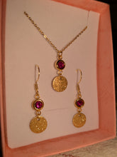 Charger l'image dans la galerie, Coffret parure couleur au choix - acier inoxydable doré