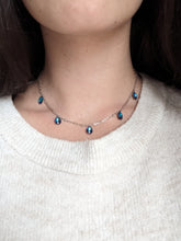 Charger l'image dans la galerie, Collier 5 gouttes brillantes - acier inoxydable