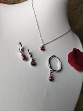 Charger l'image dans la galerie, Bague réglable rouge - Collection Saint Valentin