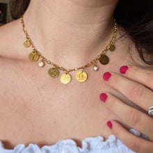 Charger l'image dans la galerie, Collier signes astrologiques - acier inoxydable (prix variable selon le nombre de pendentifs)
