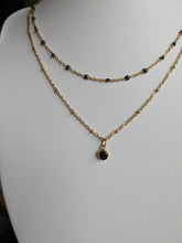 Charger l'image dans la galerie, Collier double coloré - acier inoxydable