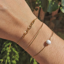 Charger l&#39;image dans la galerie, Bracelet vague - acier inoxydable
