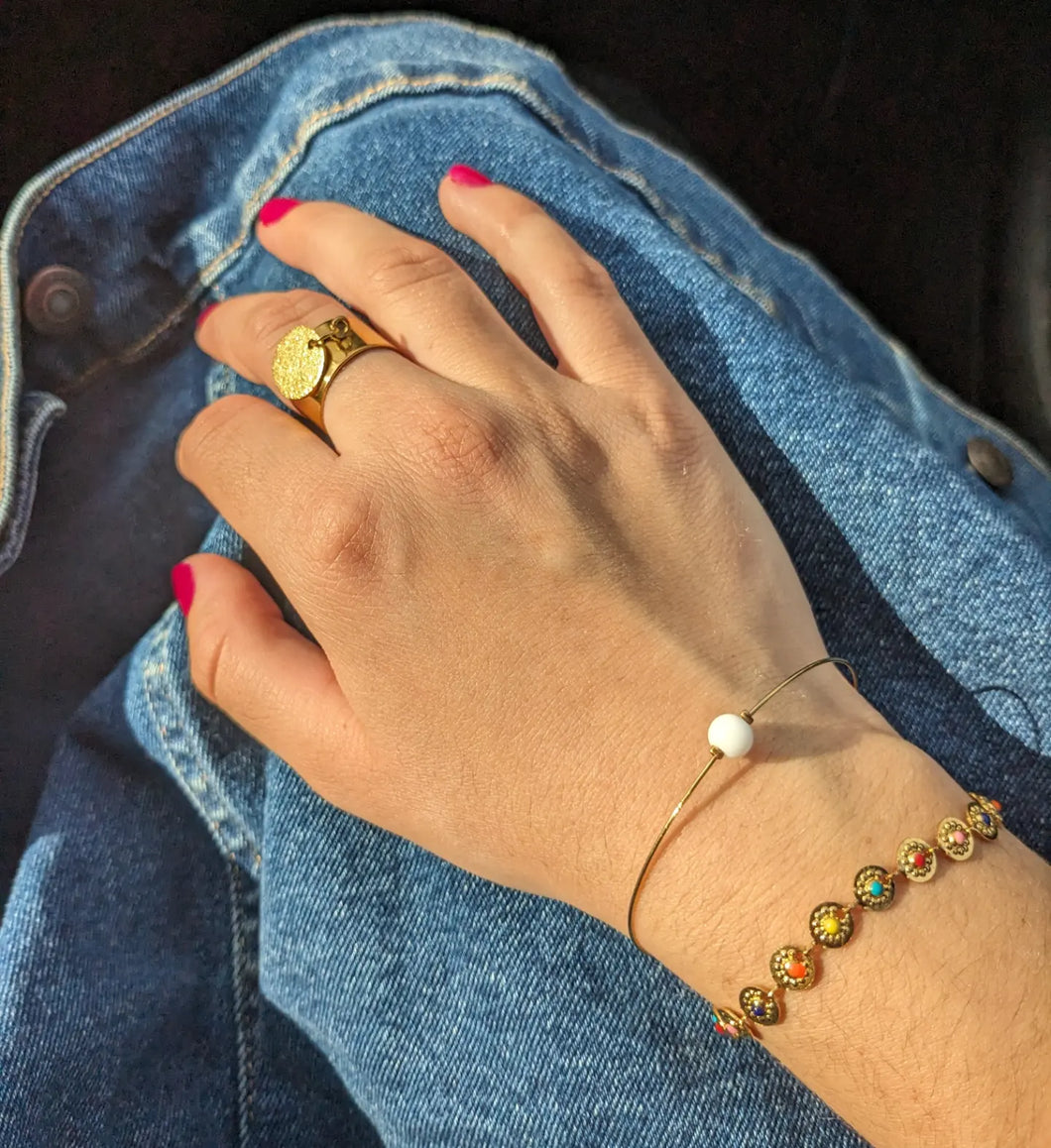 Bracelet multicolore réversible