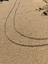 Charger l&#39;image dans la galerie, Collier double chaines brillantes - acier inoxydable
