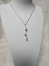 Charger l&#39;image dans la galerie, Collier gouttes colorées - acier inoxydable
