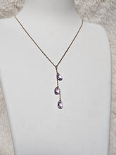 Charger l&#39;image dans la galerie, Collier gouttes colorées - acier inoxydable
