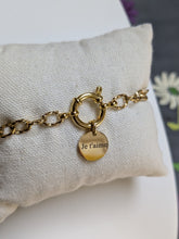 Charger l&#39;image dans la galerie, Bracelet je t&#39;aime - acier inoxydable

