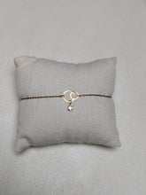 Charger l&#39;image dans la galerie, Bracelet &quot;nous&quot; cercles entrelacés - acier inoxydable doré
