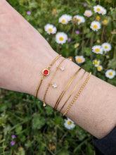 Charger l&#39;image dans la galerie, Bracelet mini strass - acier inoxydable
