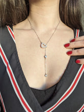 Charger l&#39;image dans la galerie, Collier cœur et strass - Collection Saint Valentin

