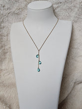 Charger l&#39;image dans la galerie, Collier gouttes colorées - acier inoxydable
