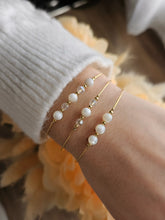 Charger l'image dans la galerie, Jonc perles - acier inoxydable
