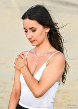 Charger l'image dans la galerie, Collier Y nacre - acier inoxydable
