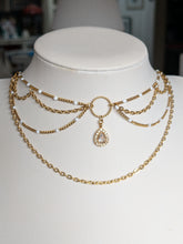Charger l'image dans la galerie, Collier victorien blanc - acier inoxydable
