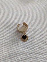 Charger l'image dans la galerie, Bague réglable 2 pendentifs - acier inoxydable
