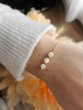 Charger l'image dans la galerie, Jonc perles - acier inoxydable
