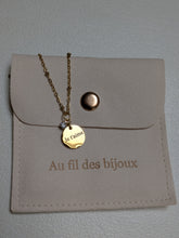 Charger l&#39;image dans la galerie, Collier je t&#39;aime - acier inoxydable
