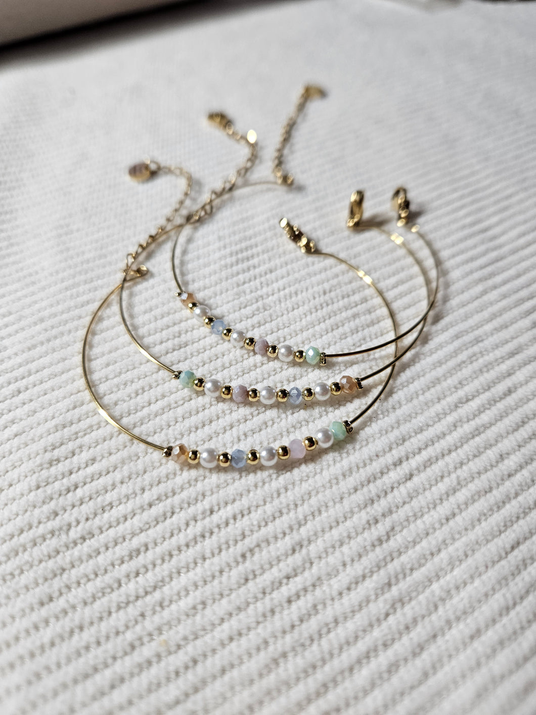 Jonc coloré - acier inoxydable