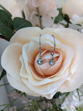 Charger l&#39;image dans la galerie, Créoles strass - acier inoxydable
