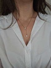 Charger l&#39;image dans la galerie, Collier strass différentes formes - acier inoxydable
