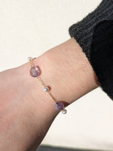 Charger l&#39;image dans la galerie, Collier bouée aventurine verte - acier inoxydable
