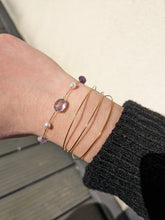 Charger l&#39;image dans la galerie, Bracelet pierres et fermoir à l&#39;avant - acier inoxydable
