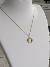 Charger l'image dans la galerie, Collier cercle strass - acier inoxydable
