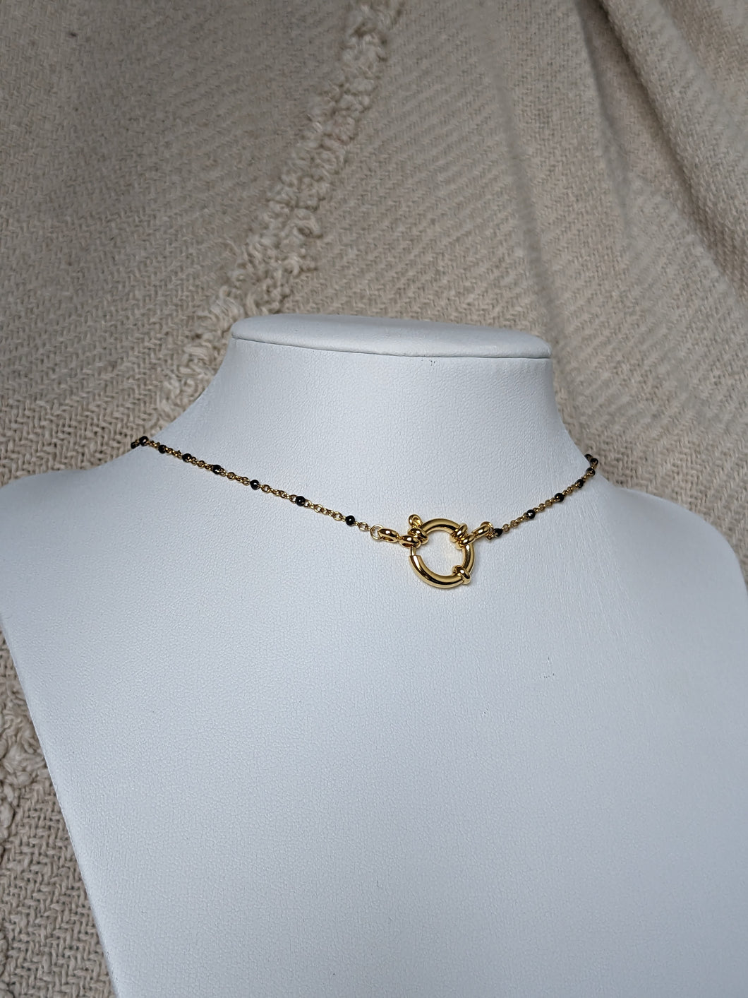 Collier bouée - acier inoxydable
