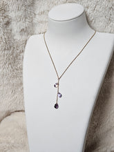 Charger l&#39;image dans la galerie, Collier gouttes colorées - acier inoxydable
