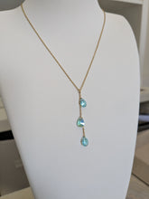 Charger l'image dans la galerie, Collier gouttes colorées - acier inoxydable
