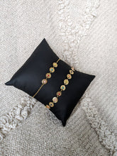 Charger l&#39;image dans la galerie, Bracelet 4 fleurs - acier inoxydable
