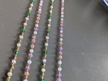 Charger l&#39;image dans la galerie, Collier petites perles - acier inoxydable doré
