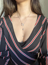 Charger l&#39;image dans la galerie, Collier cœur et strass - Collection Saint Valentin
