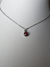 Charger l&#39;image dans la galerie, Collier strass rouge - Collection Saint Valentin

