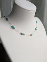Charger l'image dans la galerie, Collier effet nacre - acier inoxydable
