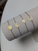 Charger l&#39;image dans la galerie, Bracelet forme strass - acier inoxydable
