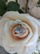 Charger l&#39;image dans la galerie, Boucles d&#39;oreilles strass - acier inoxydable
